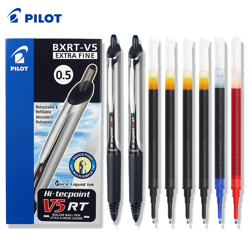 Pilot Pen V5 - Bolígrafo de Gel retráctil Pilot BXRT-V5,
