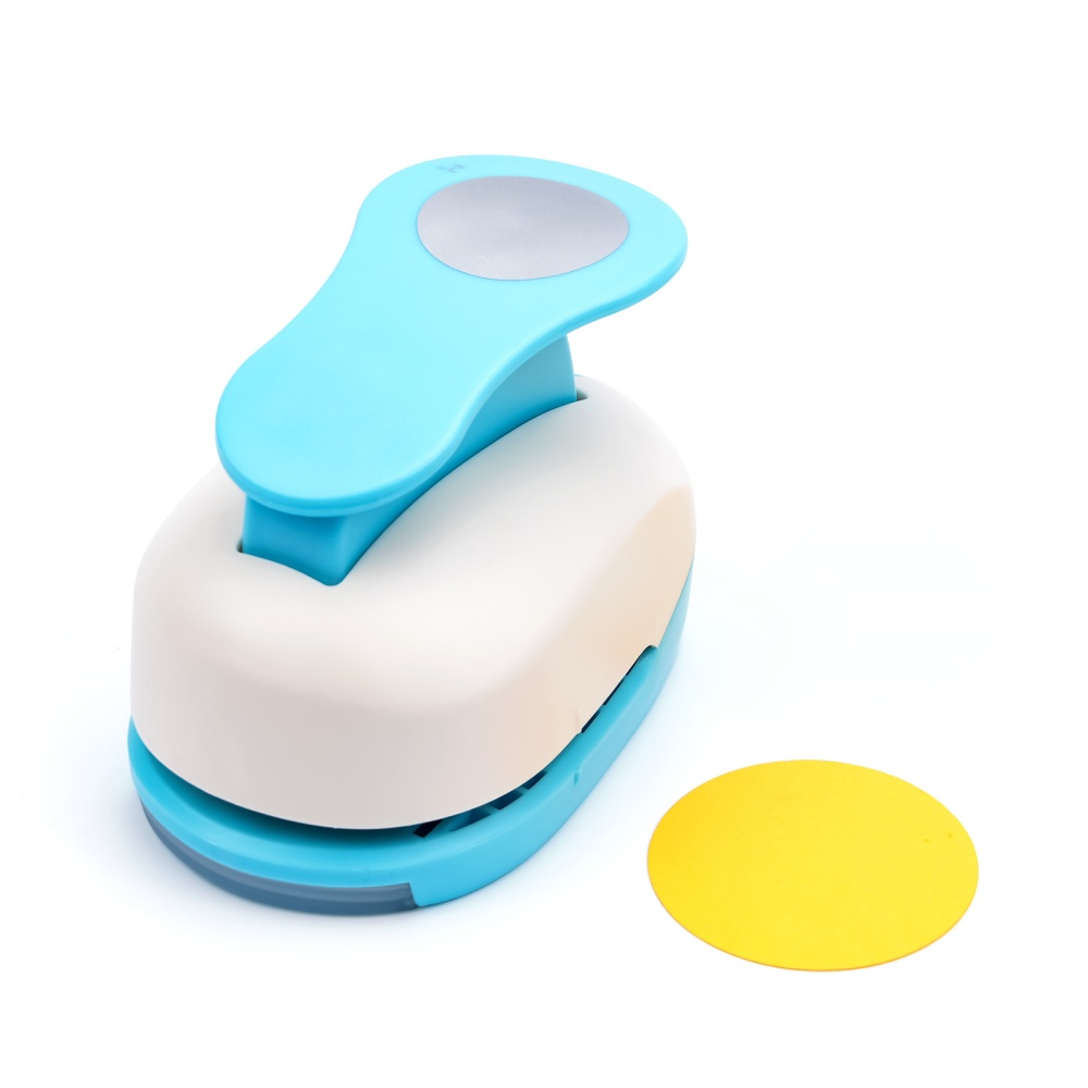 Paper Punch 3 Hole - Cortador de papel circular para manualidades,