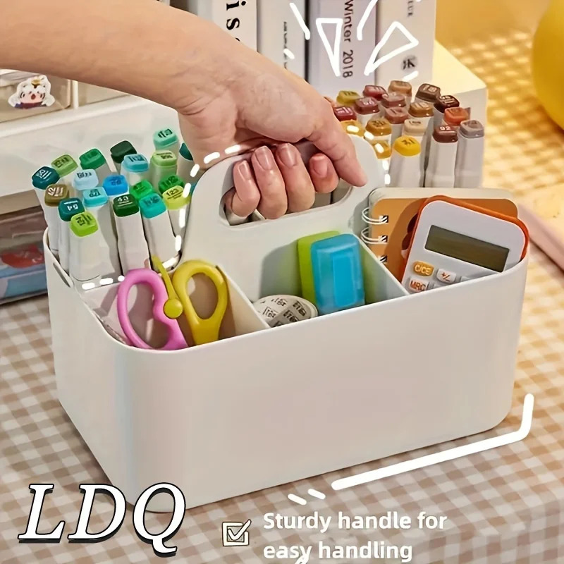 Ideal Stationery & Office Supply - Cesta de almacenamiento portátil de 5