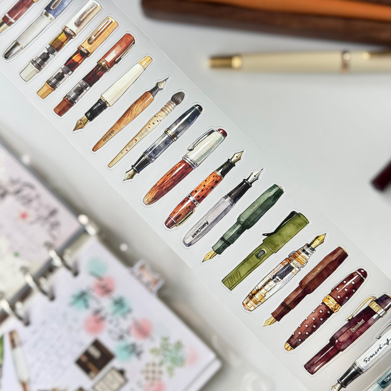 Washi Tape Set - Cinta Adhesiva Decorativa de Papel Washi