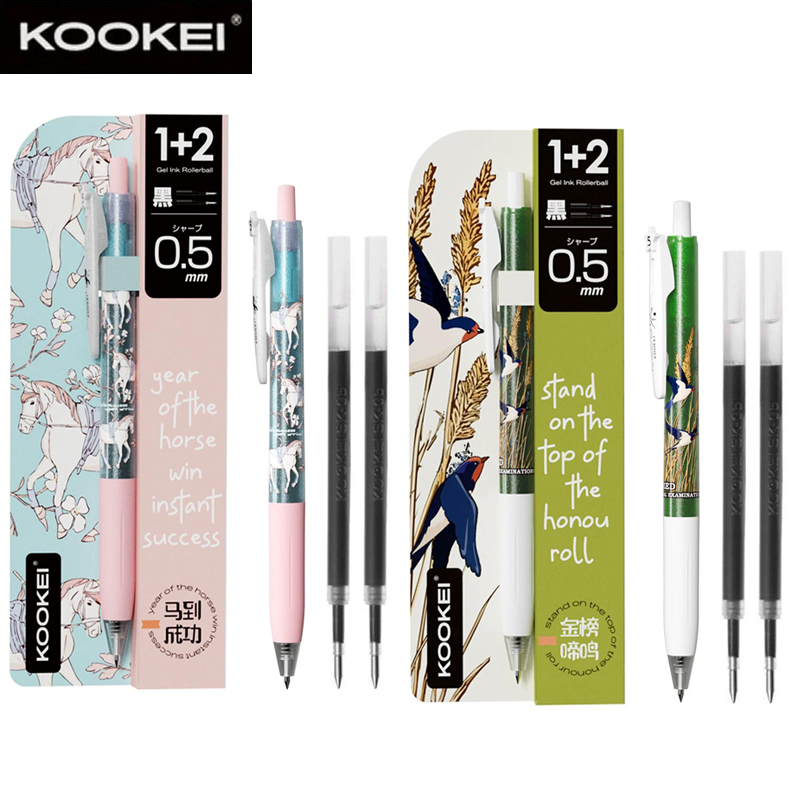 Pentel Pen Energel - Juego de Bolígrafos de Gel KOOKEI