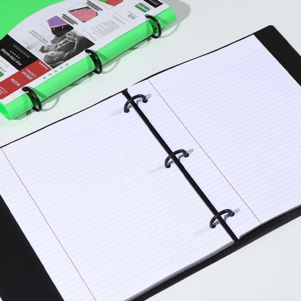 Paper Punch 3 Hole - Carpeta de 3 anillas para hojas
