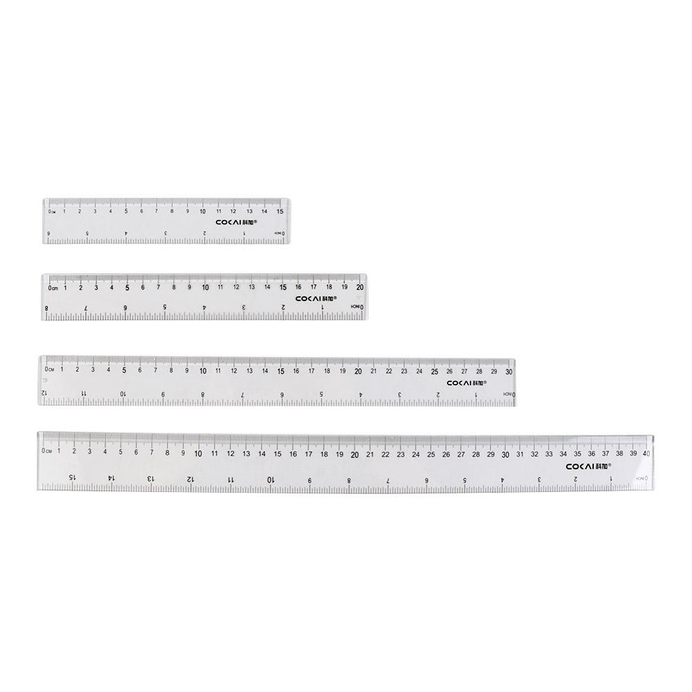 Accesorios de Escritorio, Regl - Ruler Set Transparent reseña y precio