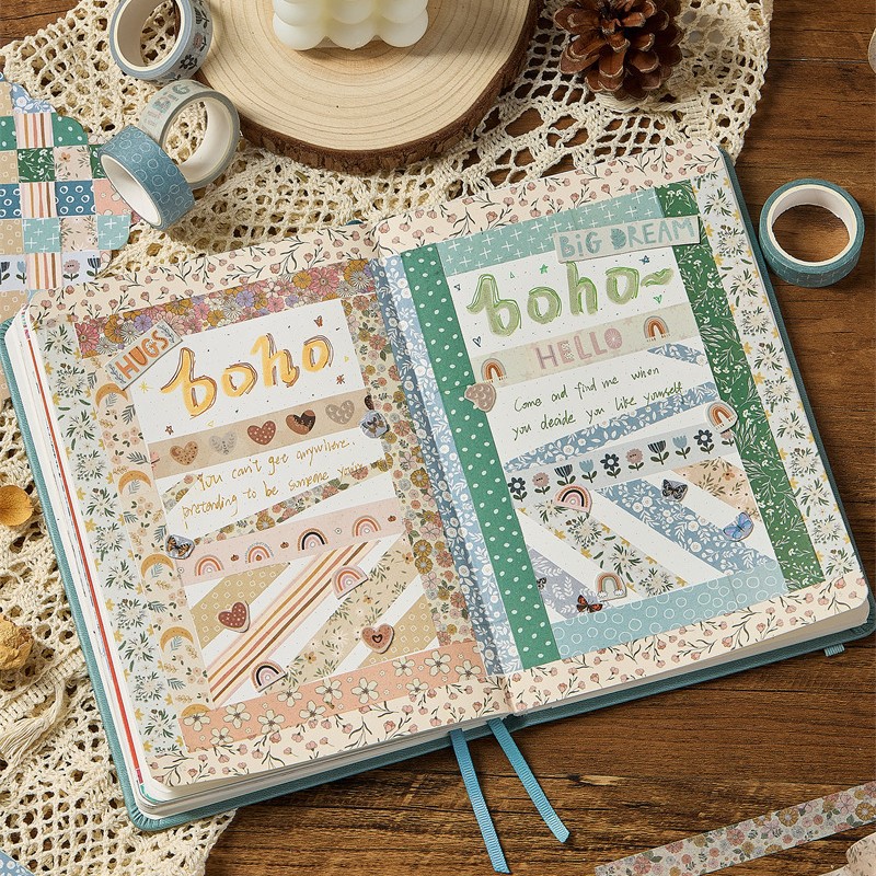 1 Juego de 10 Rollos de Cinta  - Washi Tape Set reseña y precio