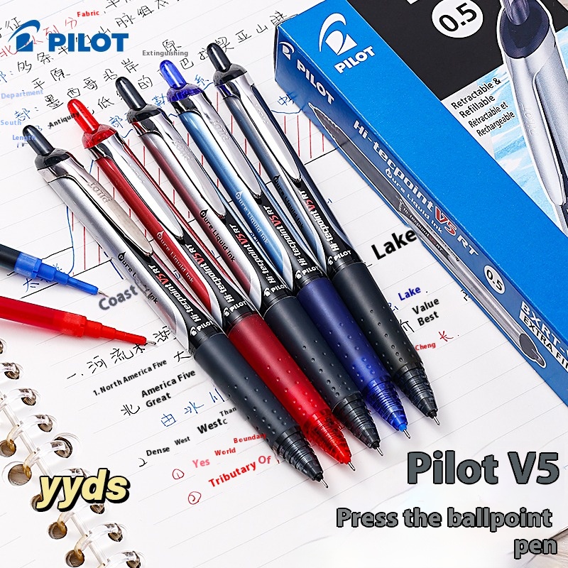 Bolígrafo de tinta de gel PILO - Pilot Pen V5 reseña y precio