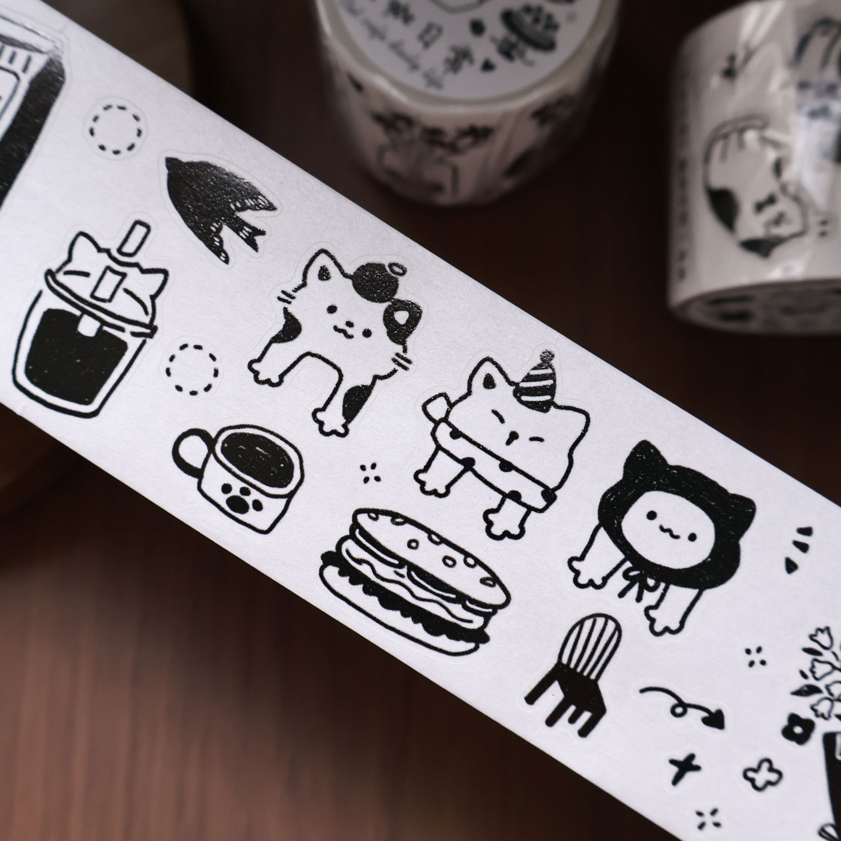 YiEr Studio Vintage diario gat - Washi Tape Set reseña y precio