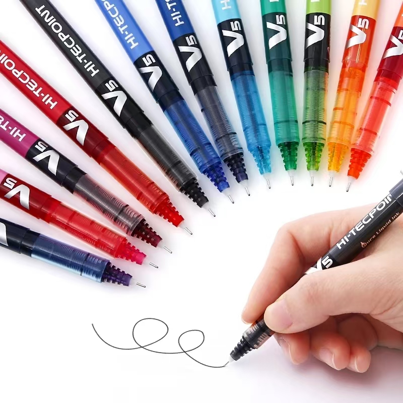 Bolígrafo Roller de tinta líqu - Pilot Pen V5 reseña y precio