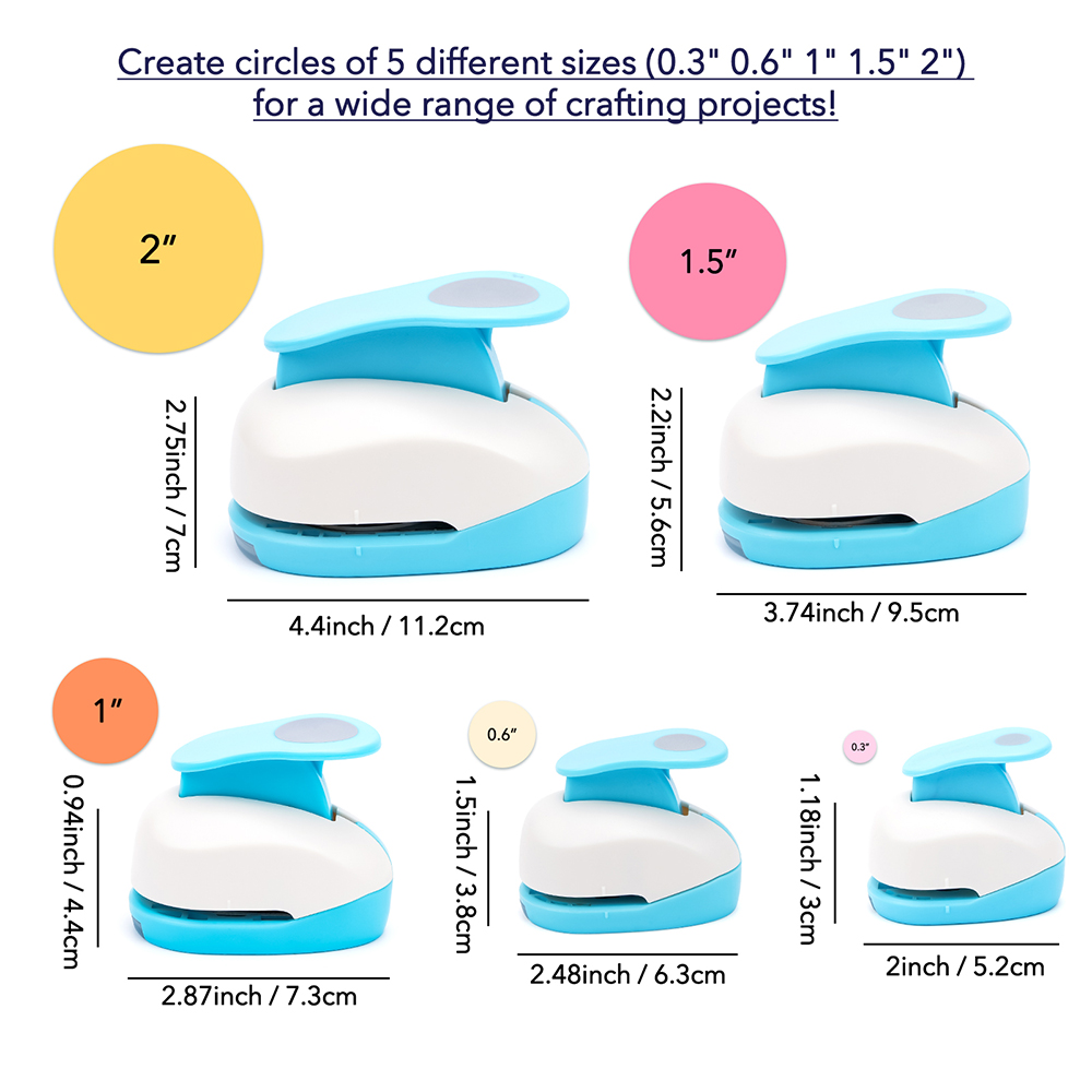 Cortador de papel circular par - Paper Punch 3 Hole reseña y precio