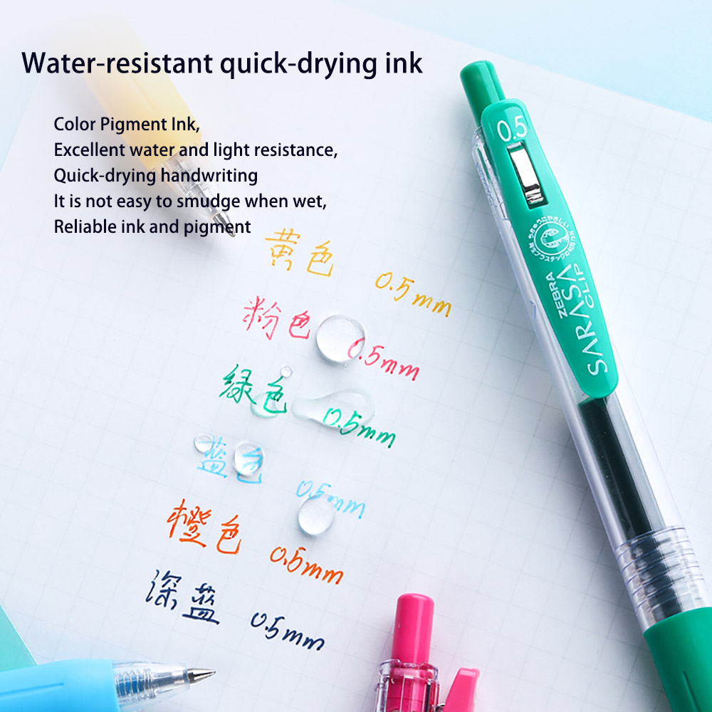 Bolígrafo de Gel japonés Zebra - Pentel Pen Energel reseña y precio