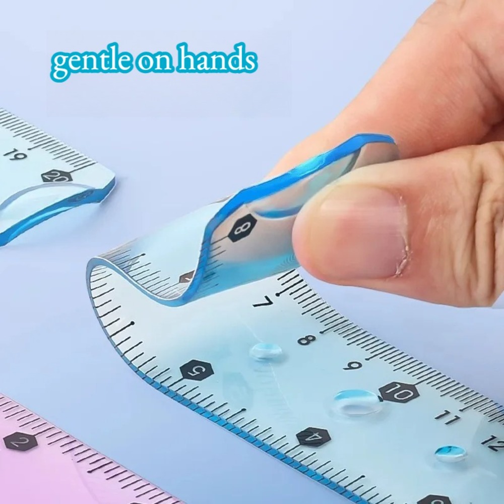 Regla transparente suave de 1/ - Ruler Set Transparent reseña y precio