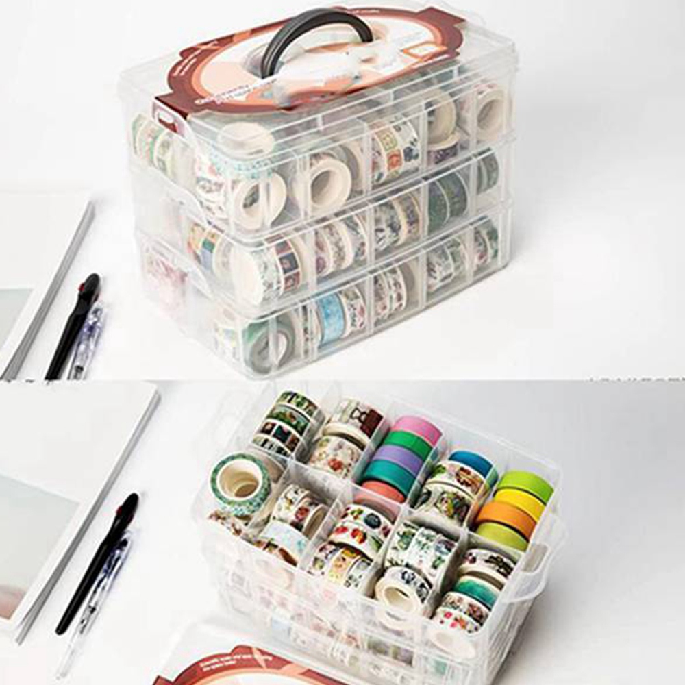 Caja de Almacenamiento Transpa - Washi Tape Set reseña y precio