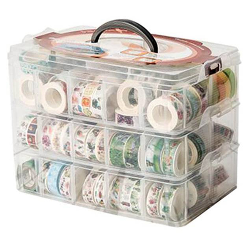 Caja de Almacenamiento Transpa - Washi Tape Set reseña y precio