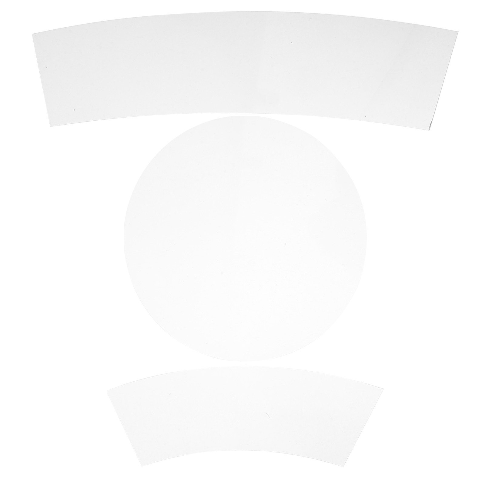 Juego de 3 plantillas transpar - Ruler Set Transparent reseña y precio
