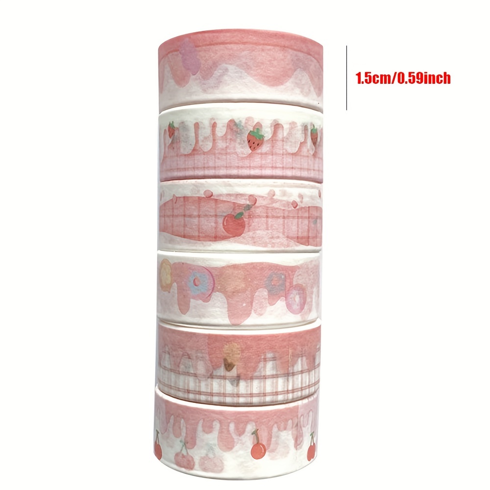 Juego de 6 Rollos de Cintas De - Washi Tape Set reseña y precio