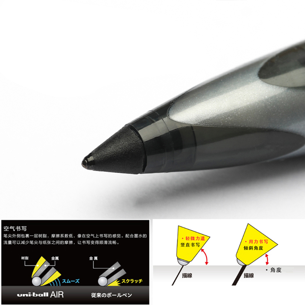 Bolígrafo de Gel UNI Ball Air  - Pentel Pen Energel reseña y precio