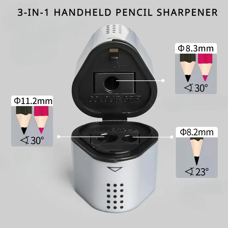 Sacapuntas Manual 3 en 1 Faber - Faber-Castell Pencil Grip reseña y precio